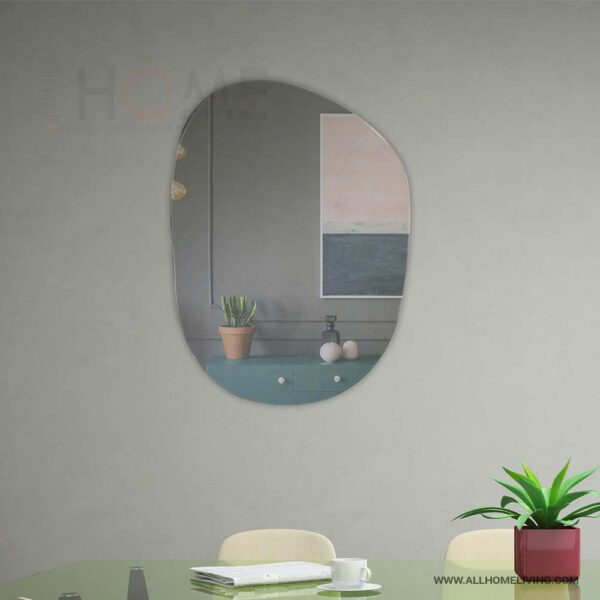 Frameless Irregular Wall Mirror