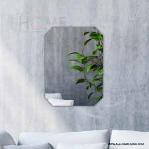 Frameless Octagonal Wall Mirror