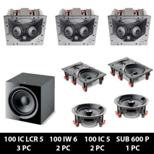 5.1.2 Focal 100 In-Ceiling & In-Wall Speaker Package