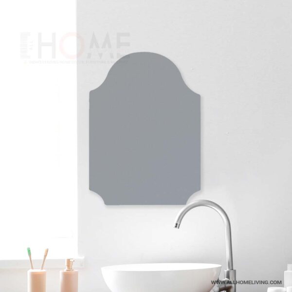 Frameless Arch Shaped Wall Mirror