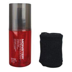 MONSTER Spray Screen Cleaner Kit with Microfiber Cloth for Electronic Devices