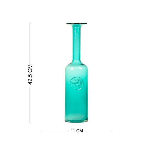 Bottle Shaped Flower Vase - Image 2