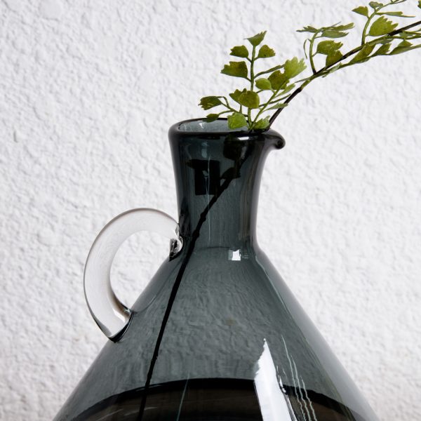 Recycle Green Small Beaker Murano Flower Vase