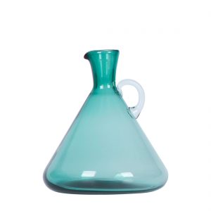 Recycle Green Small Beaker Murano Flower Vase