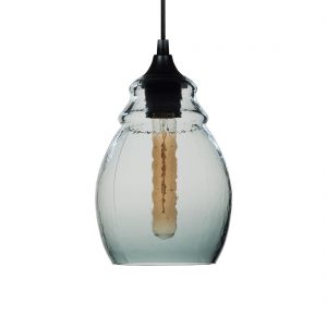 Casamotion Recycle Blue Rustic Art Glass Pendant Light