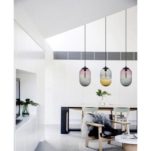 Voilet & Grey Casamotion Antique Fancy Suspension Pendant Light