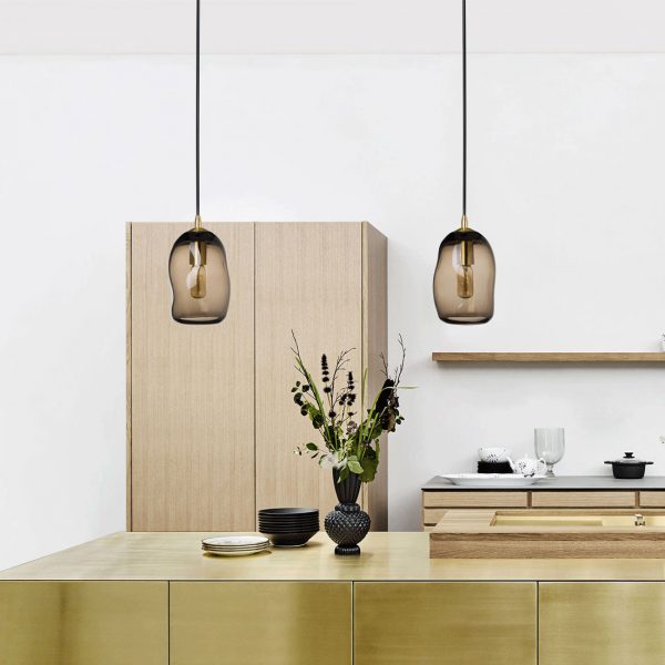 Casamotion Mini Brown Pendant Light - Image 4
