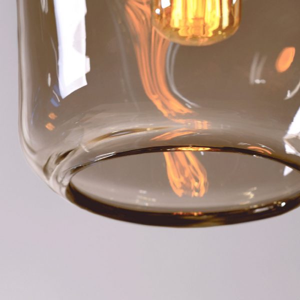 Casamotion Mini Brown Pendant Light - Image 5