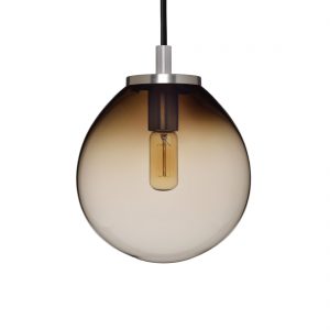 Casamotion Hanging Decorative Brown Glass Pendant Light