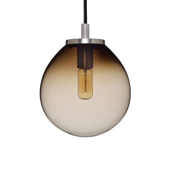 Casamotion Hanging Decorative Brown Glass Pendant Light