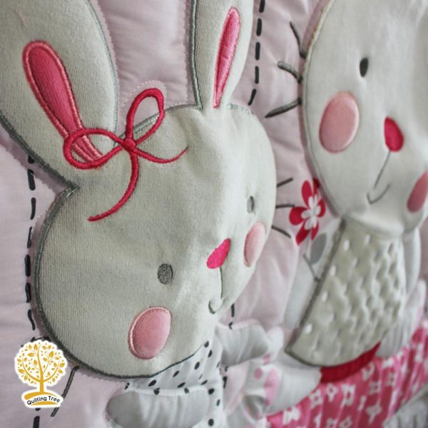 Bunny Rabbit comforter cum playmat