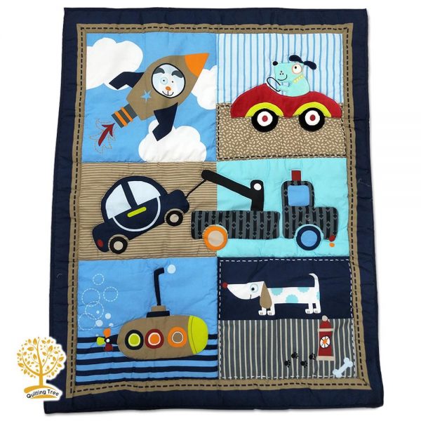 modes of transport baby play mat cum comforter