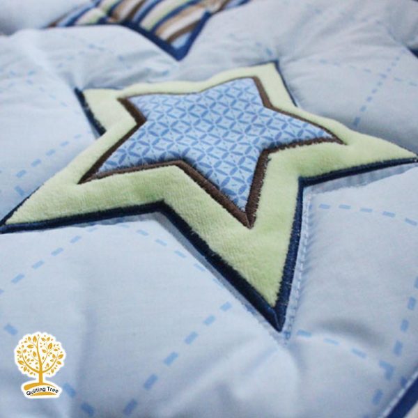 Blue star baby playmat cum comforter