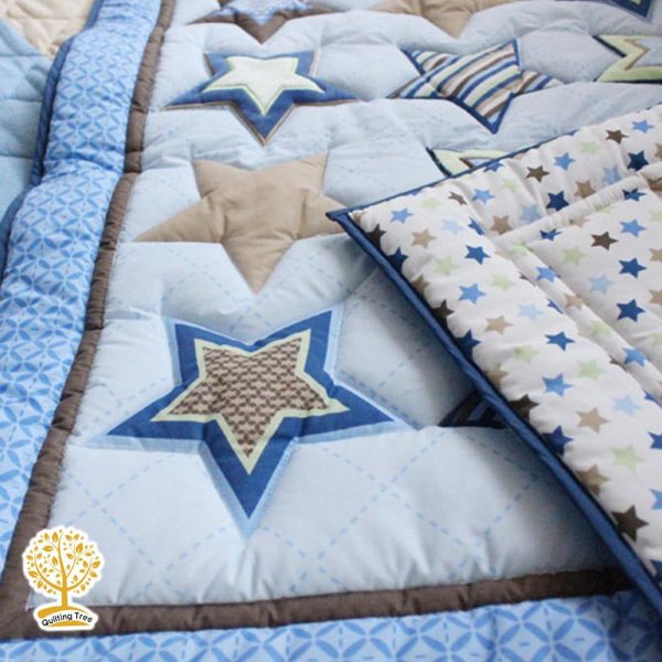 Blue star baby playmat cum comforter