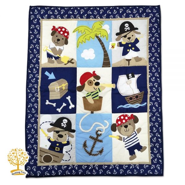 pirate baby play mat cum comforter