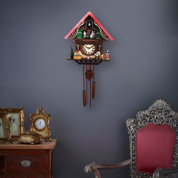 Cuckoo Clock with Animated Figures