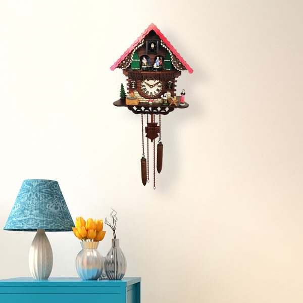 Cuckoo Clock with Animated Figures