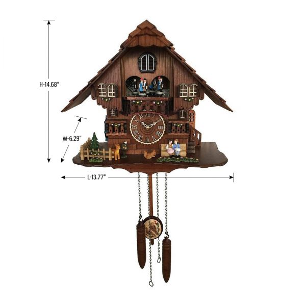 Pendulum Animated Cuckoo Clock