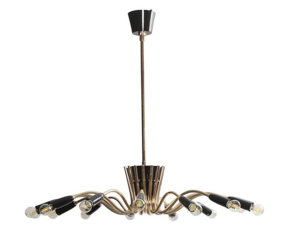 Contemporary Chandelier Black - Image 5