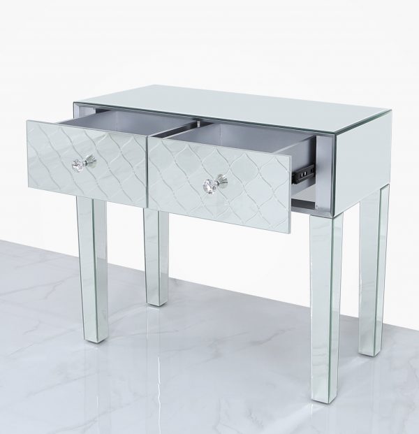 Moroccan Pattern Mirrored Dressing Table
