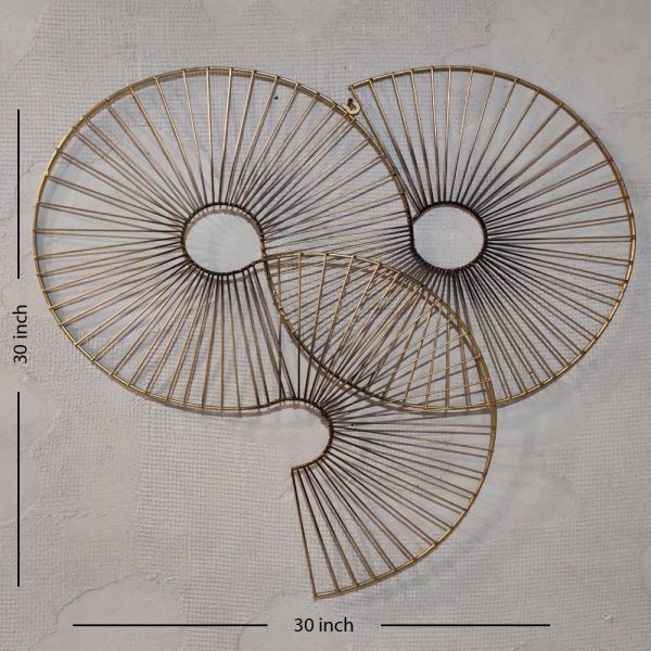 Wrought Circular Iron Wall Decor - Image 2