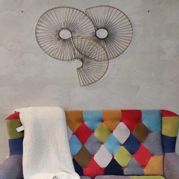 Wrought Circular Iron Wall Decor - Image 4