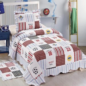 Kids Football Theme Quilt