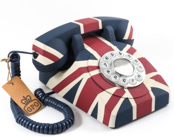 GPO Retro Union Jack Telephone