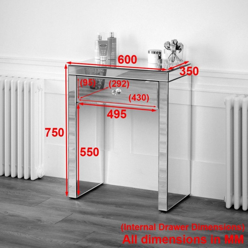 Sleek Dressing Table with Drawer Style All Home Living
