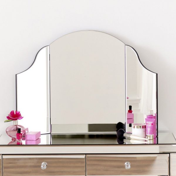 Venetian Curved Dressing Table Mirror