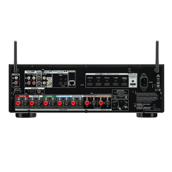 Denon AVR-X1500H - 7.2 Channel AV Receiver