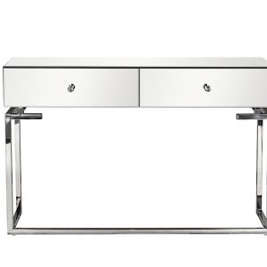 Mirror console with two drawers