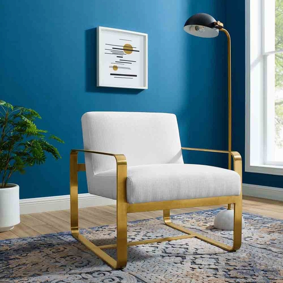 Astute Upholstered Fabric Armchair