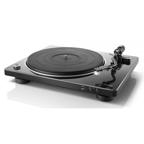 Denon DP-450USB Original S-Shape tonearm and USB Record Player (Turntable)