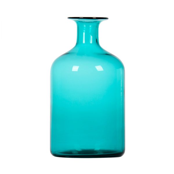 Modern Turquoise Flower Vase for Home Decor