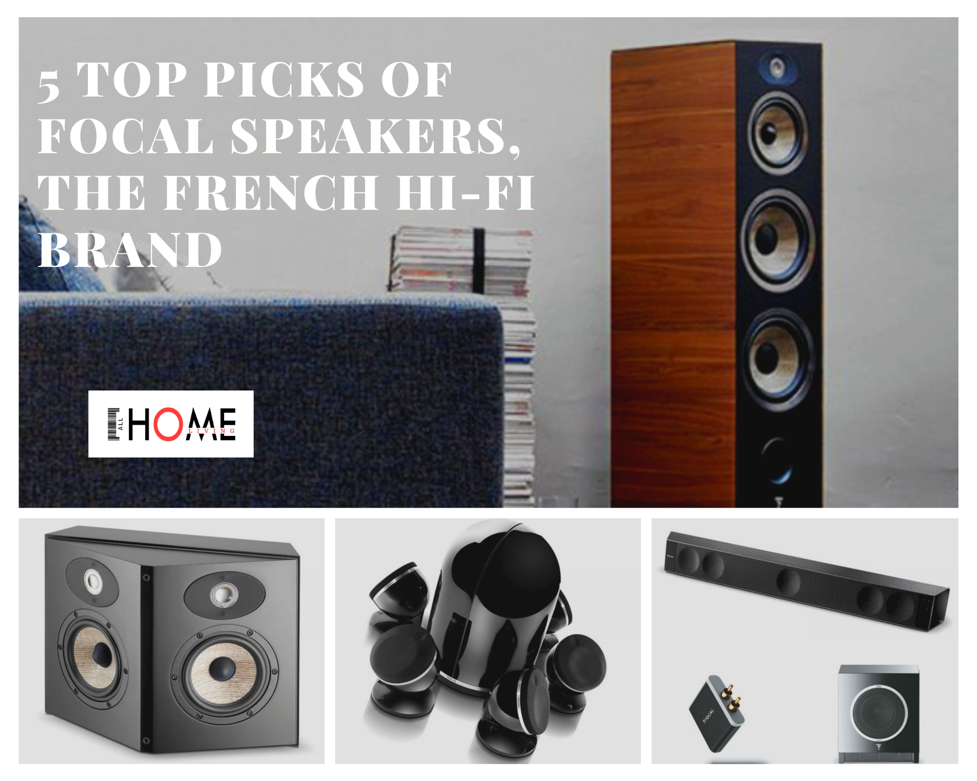 5 Top Picks of Focal Speakers, the French Hi-Fi Brand