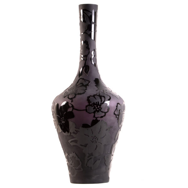 Purple Murano Glass Vases-Floor