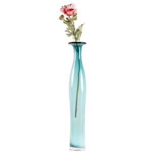 Tall Sea Green Murano vase (Set Of 4)