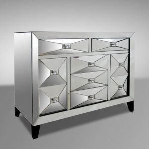 Warwick Contemporary Mirrored Dresser