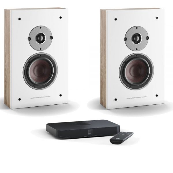 Dali Oberon On-Wall C Active Speaker (Pair) With Sound Hub Compact