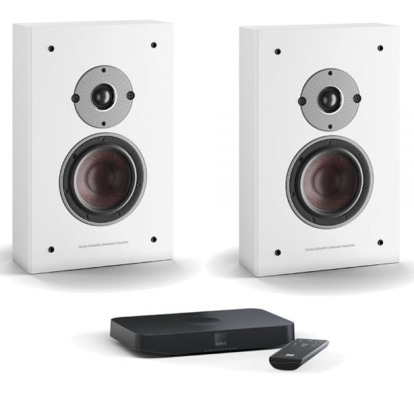 Dali Oberon On-Wall C Active Speaker (Pair) With Sound Hub Compact
