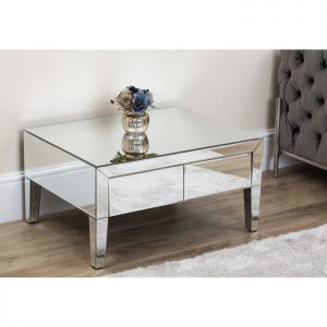 MIRRORED ANGLED COFFEE TABLE