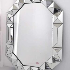Modern Three Dimensional Wall Mirror