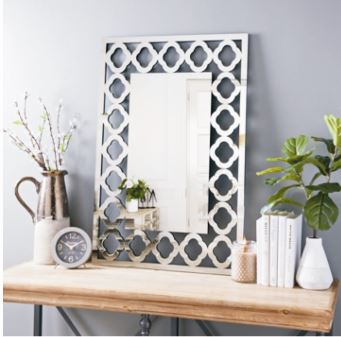 Rectangle Decorative Modern Wall Mirror