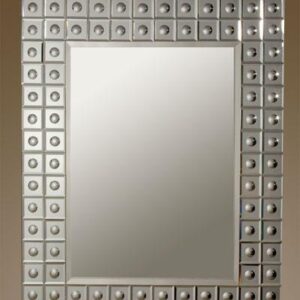 Rectangle Silver Modern Frameless Wall Mirror