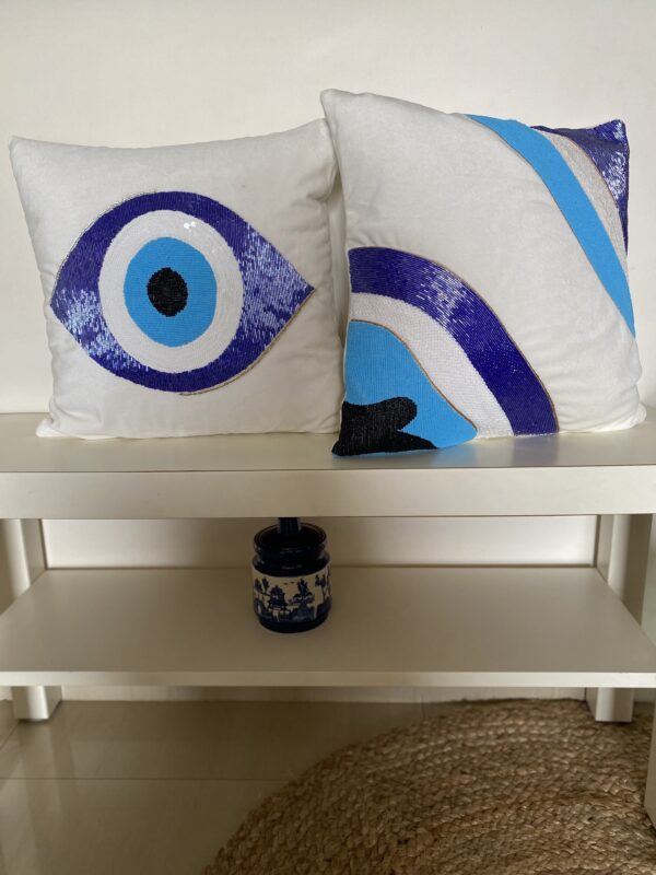 Plutarch Hesiod Evil Eye Cushion Covers (Set of 2)
