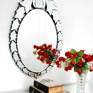 Leaf Design Venetian Wall Mirror VDS-18