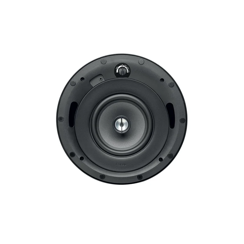 Focal 100 ICS6-T UL shallow ceiling loudspeaker, front view without grille