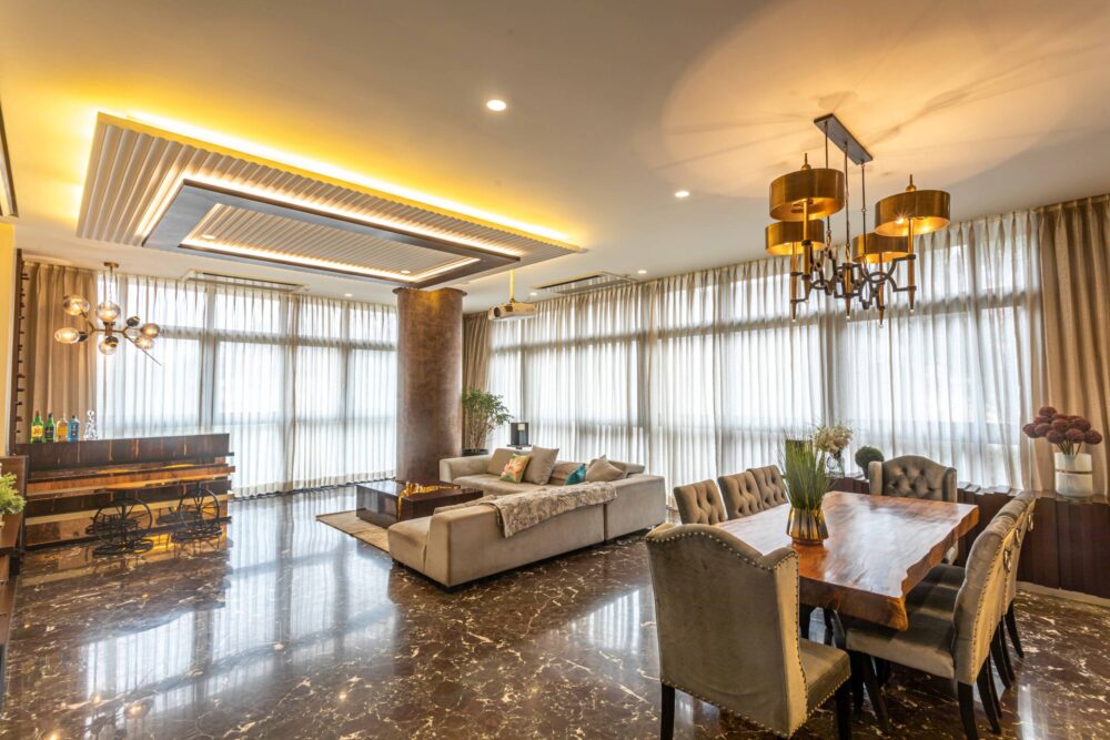 Ajay Arya Designs this Ritzy Nest in Kolkata with Panache