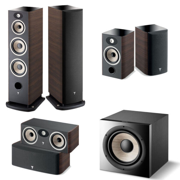 5.1 Focal Aria 948 with Bookshelf Home Theater Package